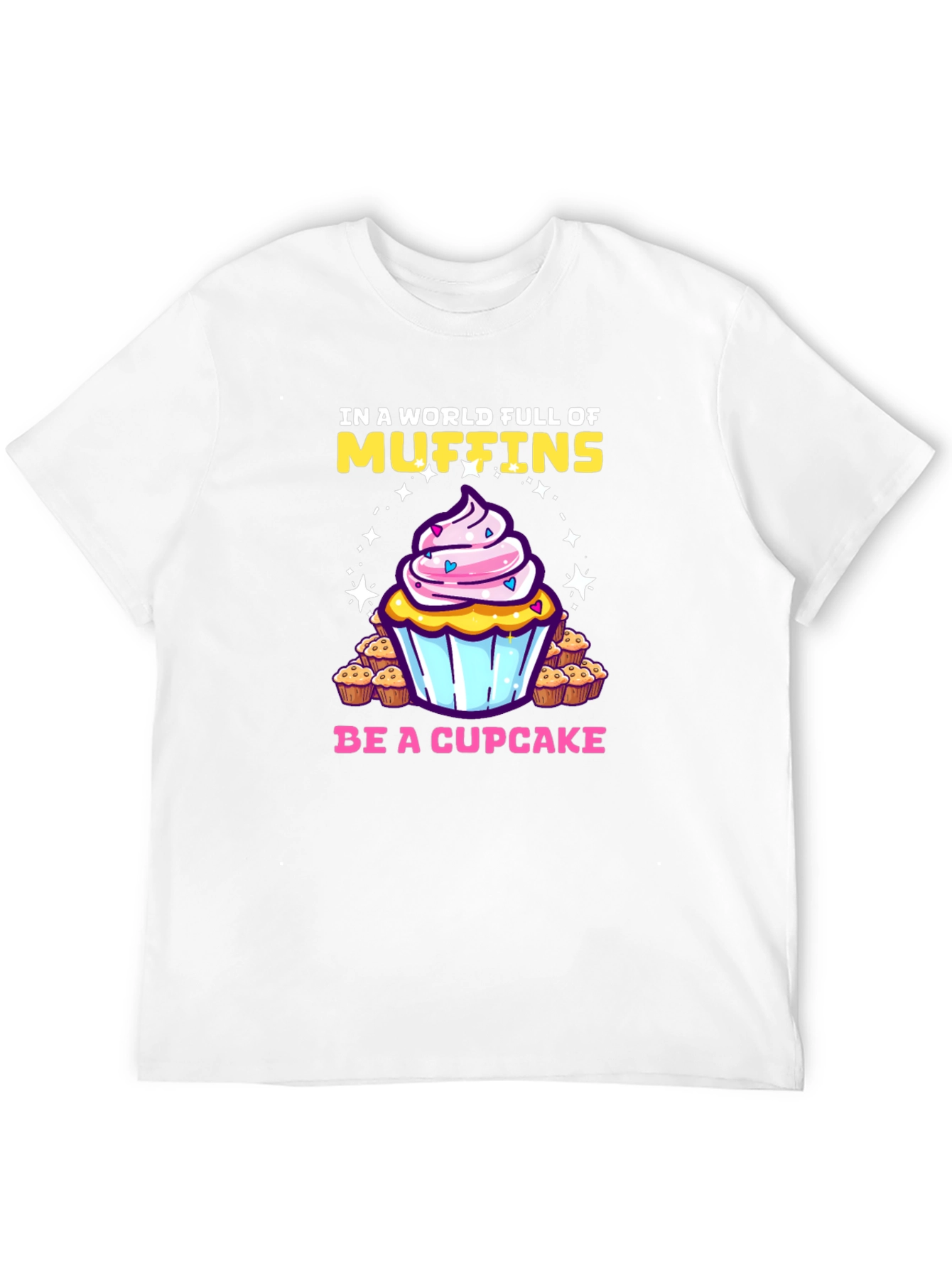 Muffin vs. Cupcake Graphic Tee