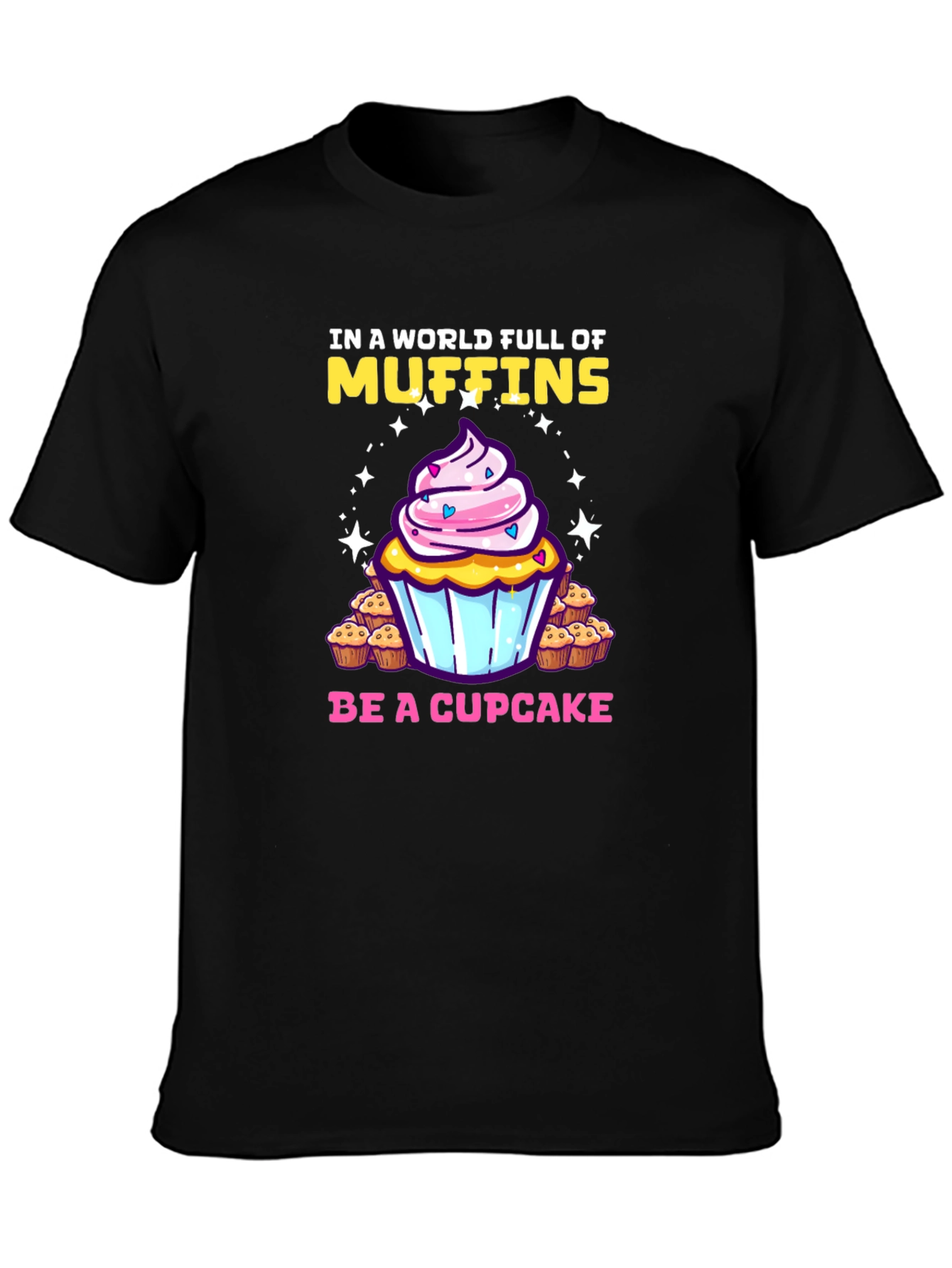 Muffin vs. Cupcake Graphic Tee