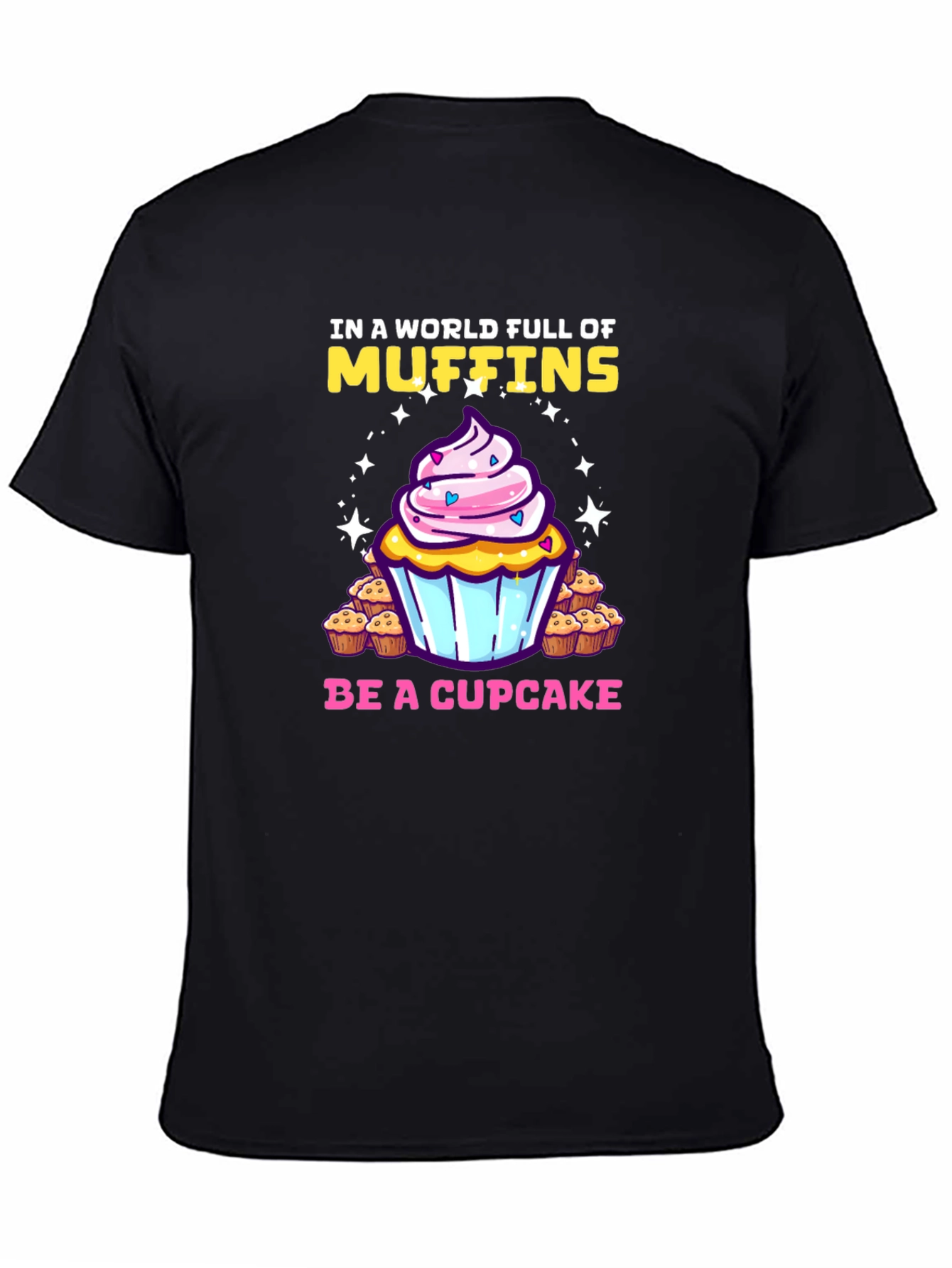 Muffin vs. Cupcake Graphic Tee