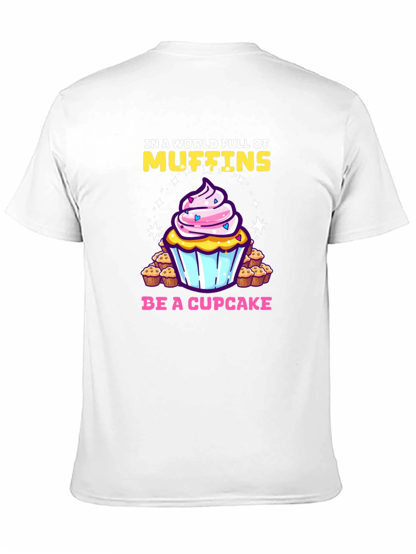 Muffin vs. Cupcake Graphic Tee