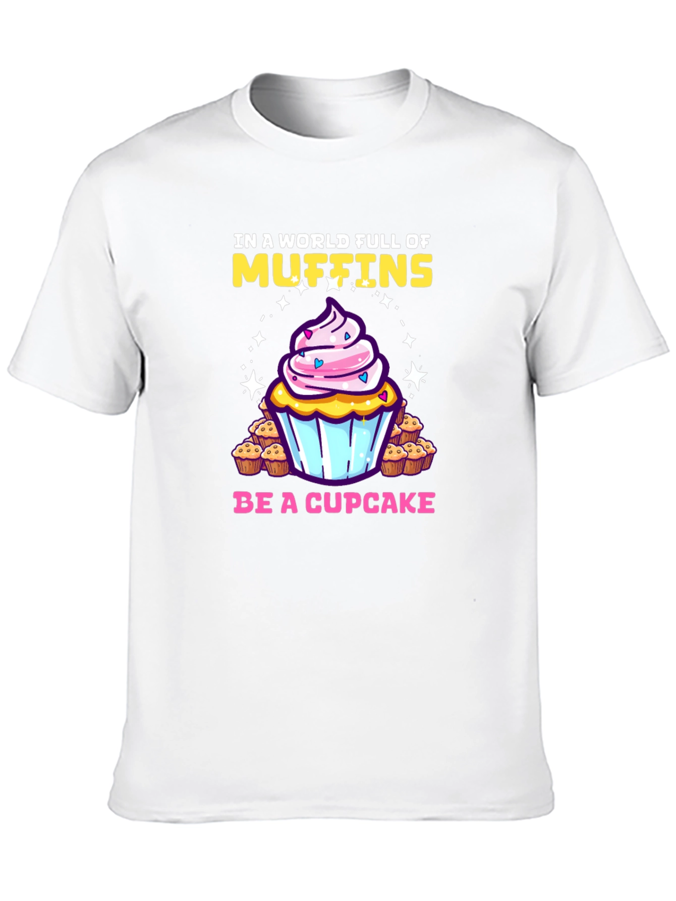 Muffin vs. Cupcake Graphic Tee