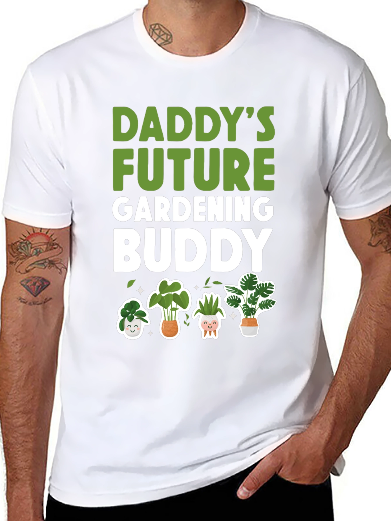 Daddys Future Gardening Buddy Graphic Tee