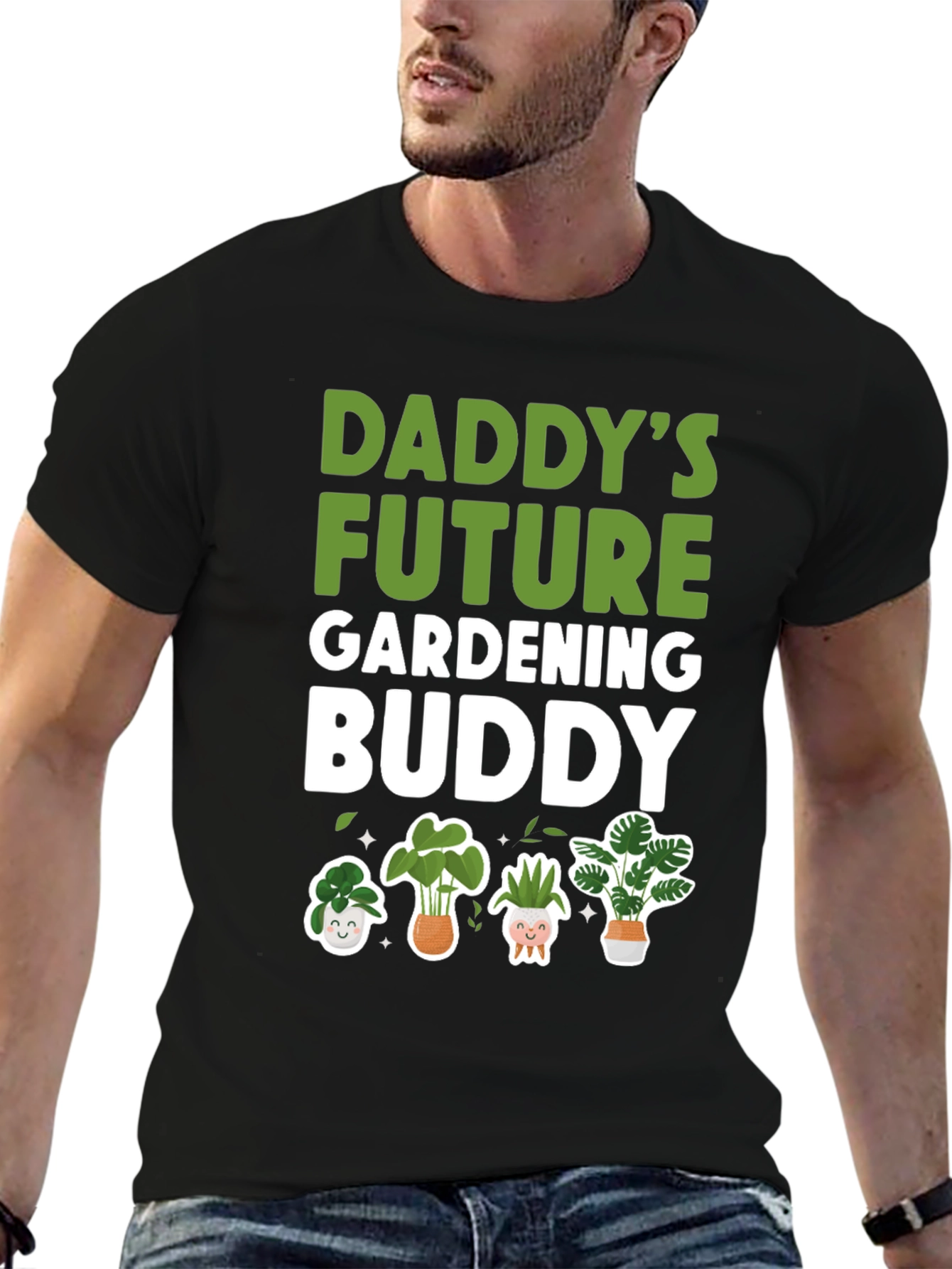 Daddys Future Gardening Buddy Graphic Tee