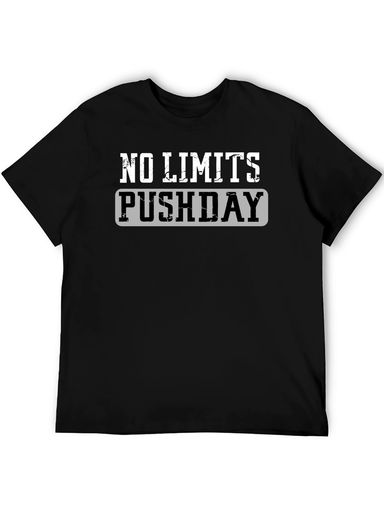 No Limits Pushday Black T-Shirt