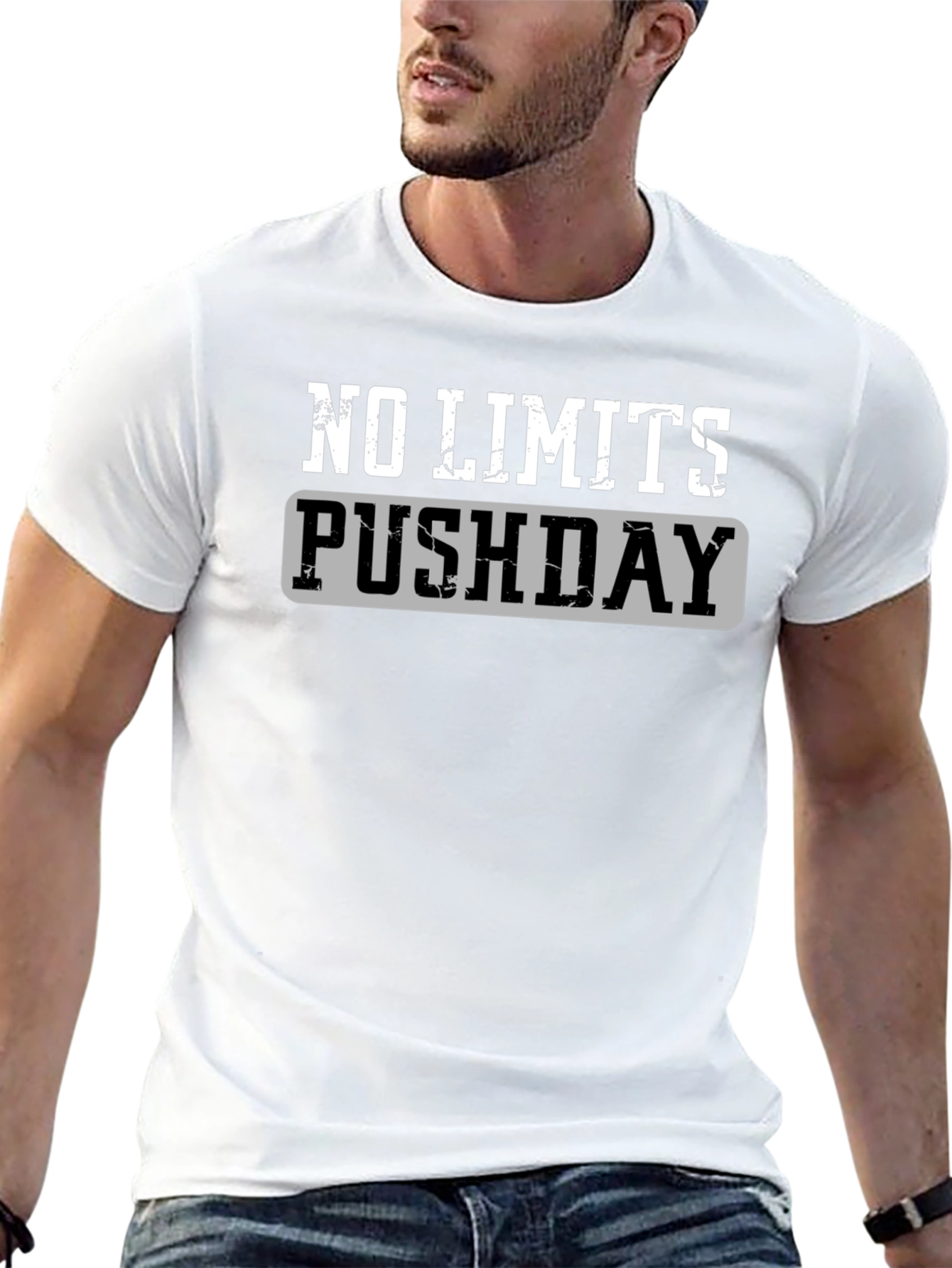 No Limits Pushday Black T-Shirt
