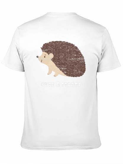 Cute & Stabby Hedgehog Graphic Tee