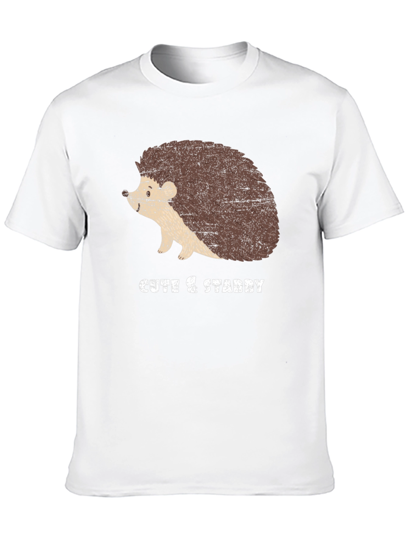 Cute & Stabby Hedgehog Graphic Tee