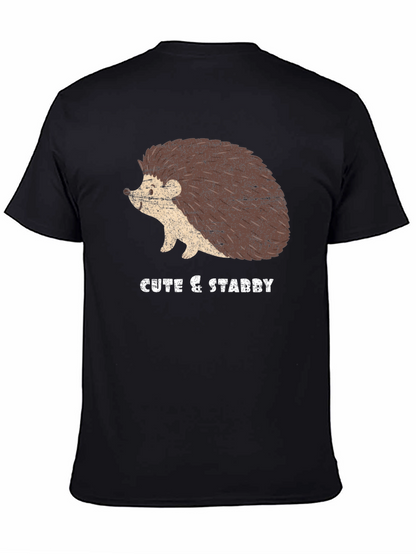 Cute & Stabby Hedgehog Graphic Tee