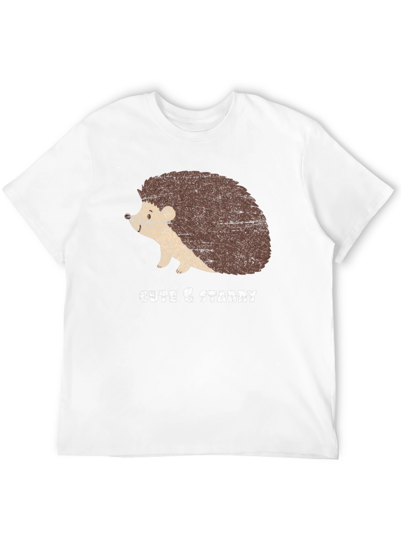 Cute & Stabby Hedgehog Graphic Tee