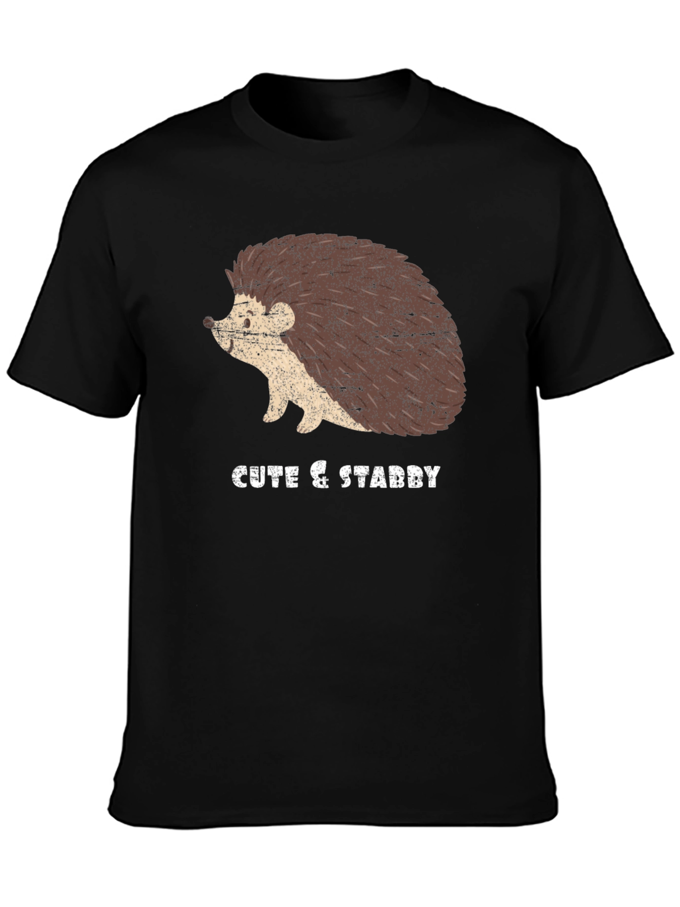 Cute & Stabby Hedgehog Graphic Tee
