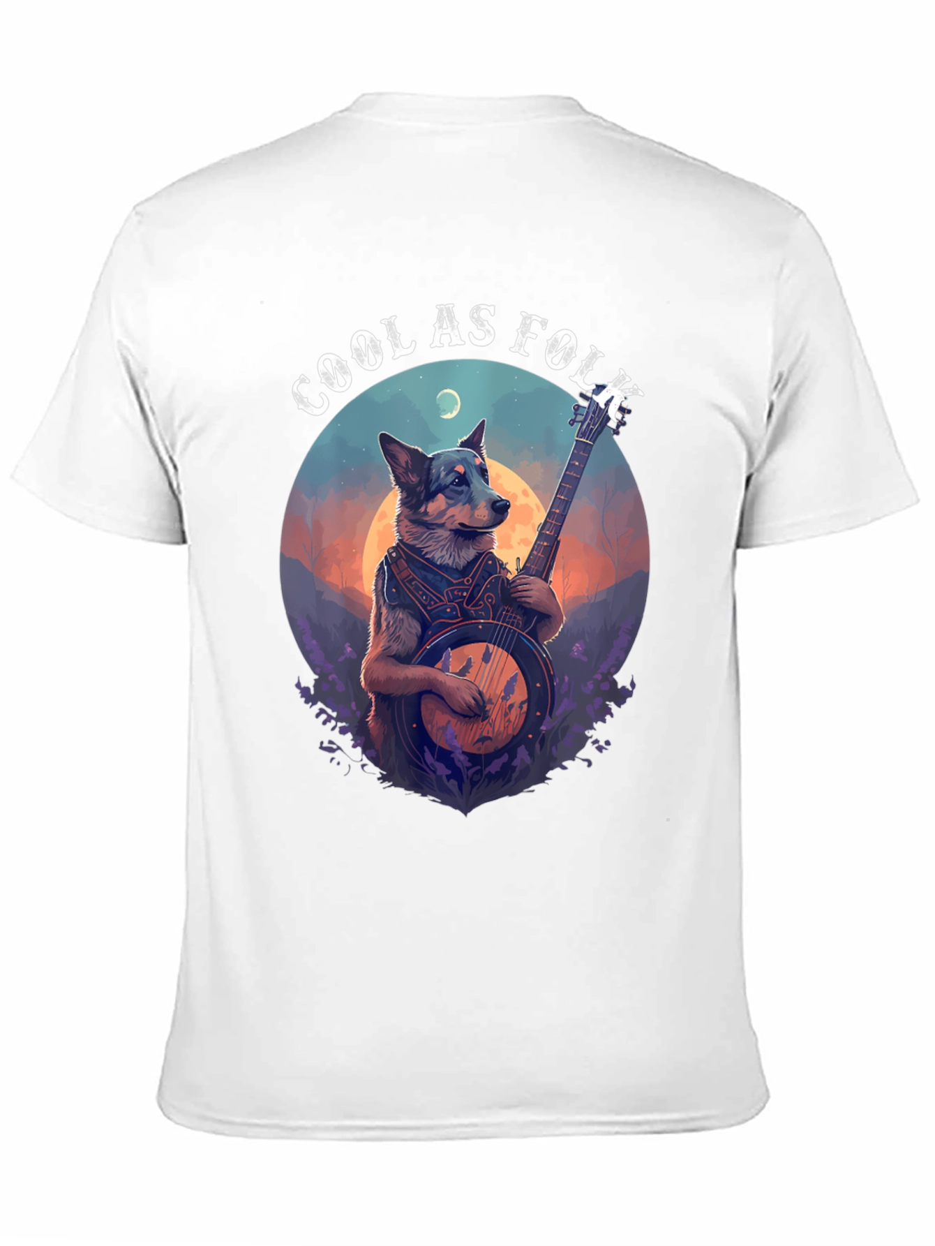 Cool as Folk Dog T-Shirt - Black