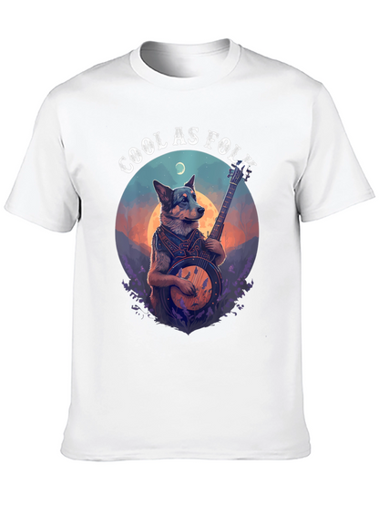 Cool as Folk Dog T-Shirt - Black