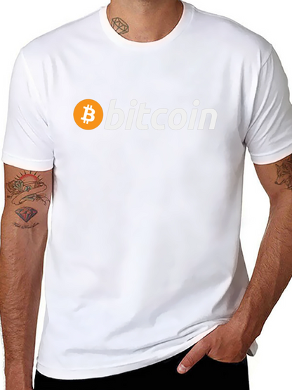 Bitcoin Logo T-Shirt - Crypto Currency Tee