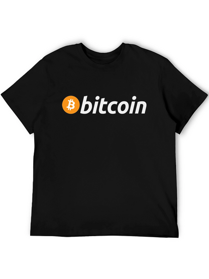 Bitcoin Logo T-Shirt - Crypto Currency Tee