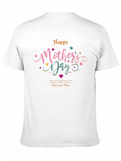 Happy Mothers Day T-Shirt - Black