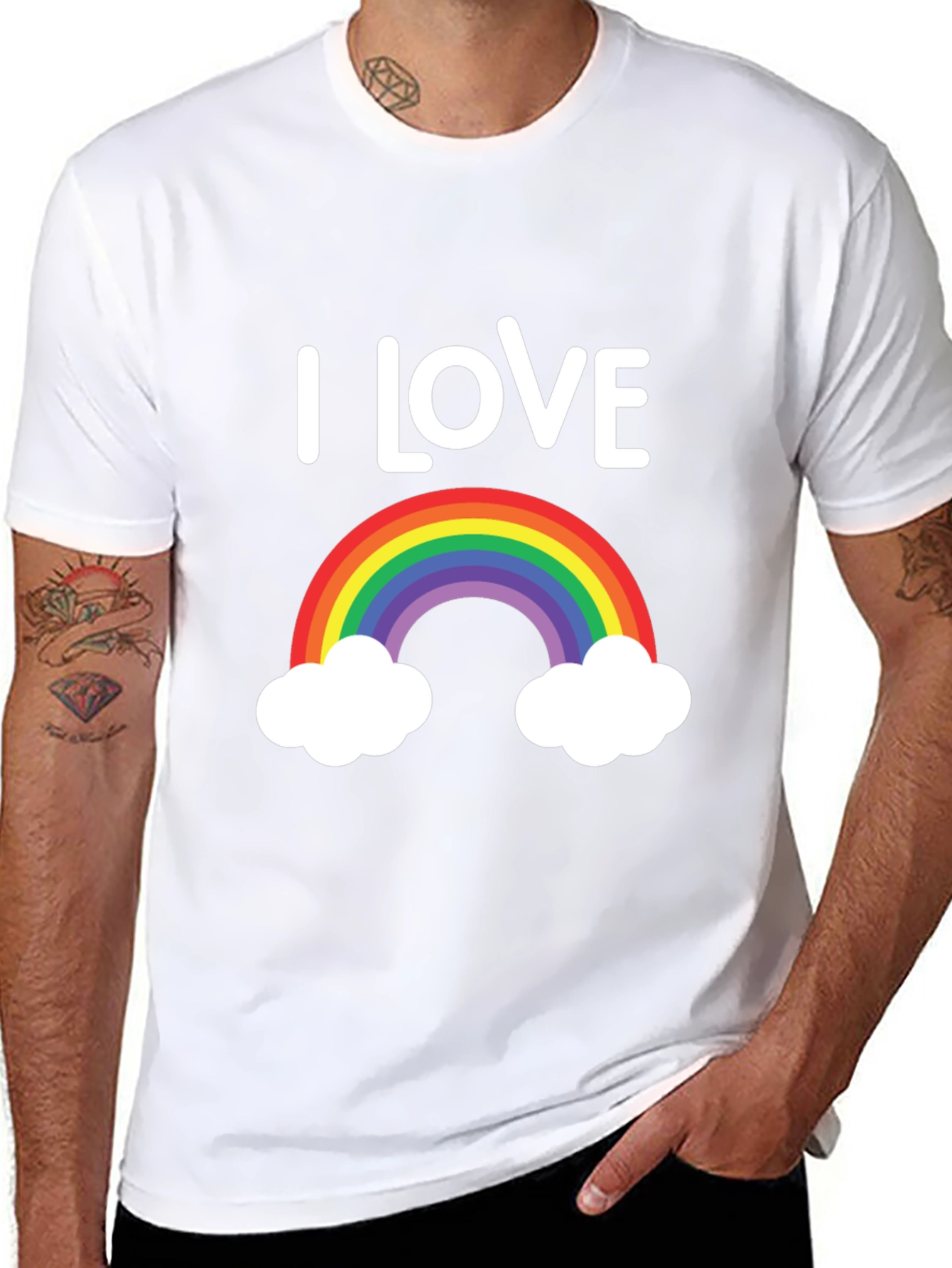I Love Rainbow Pride T-Shirt