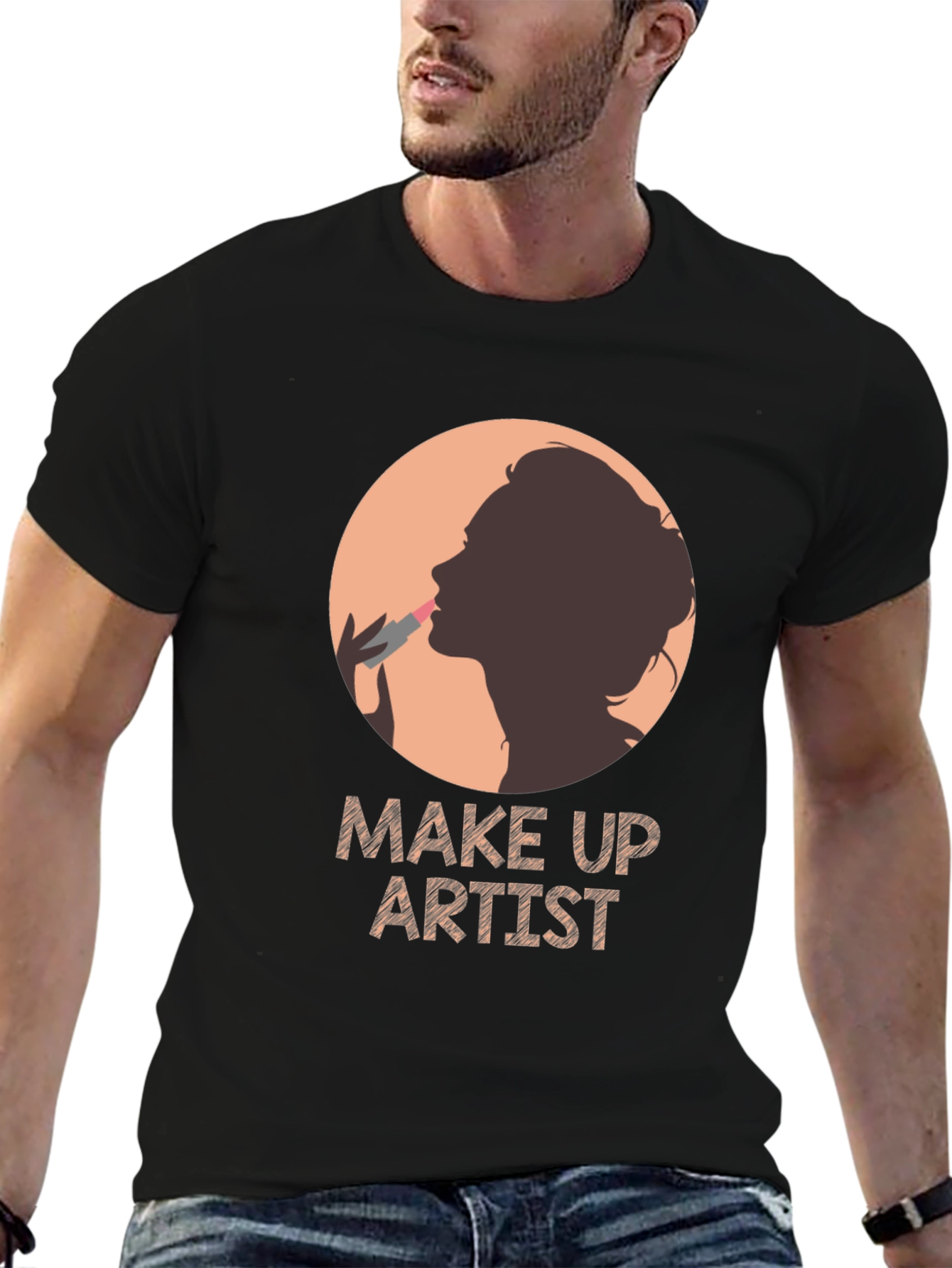 Make Up Artist T-Shirt - Stylish Beauty Design