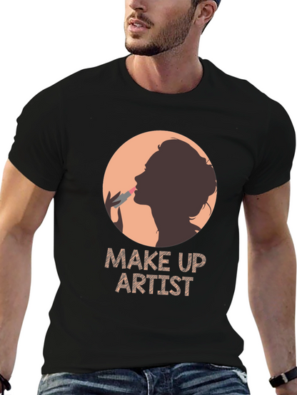 Make Up Artist T-Shirt - Stylish Beauty Design