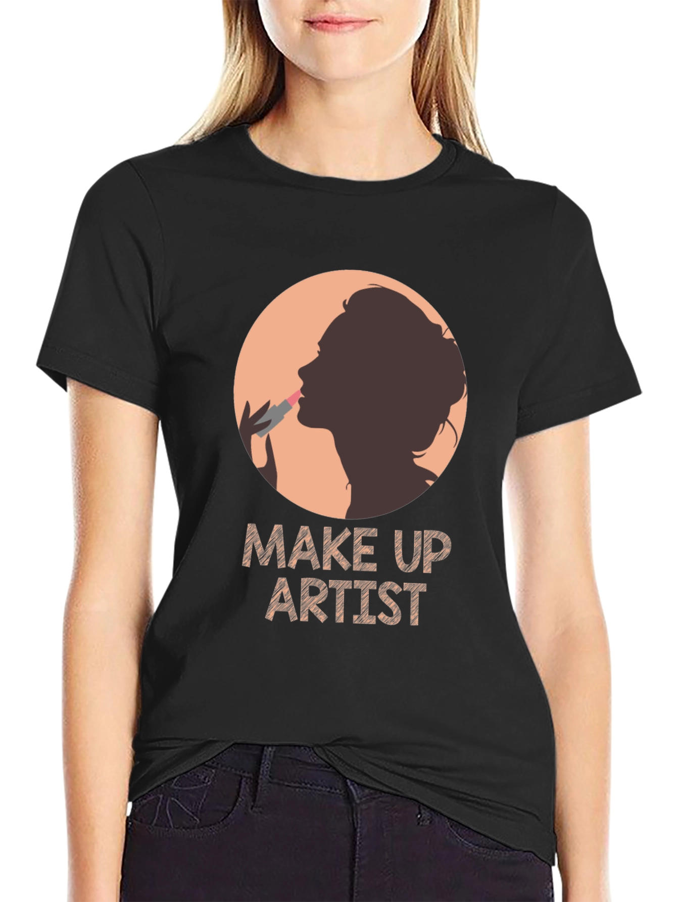 Make Up Artist T-Shirt - Stylish Beauty Design