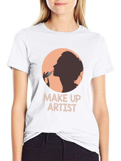 Make Up Artist T-Shirt - Stylish Beauty Design