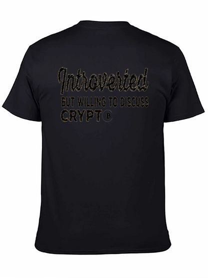 Introverted Crypto Enthusiast T-Shirt