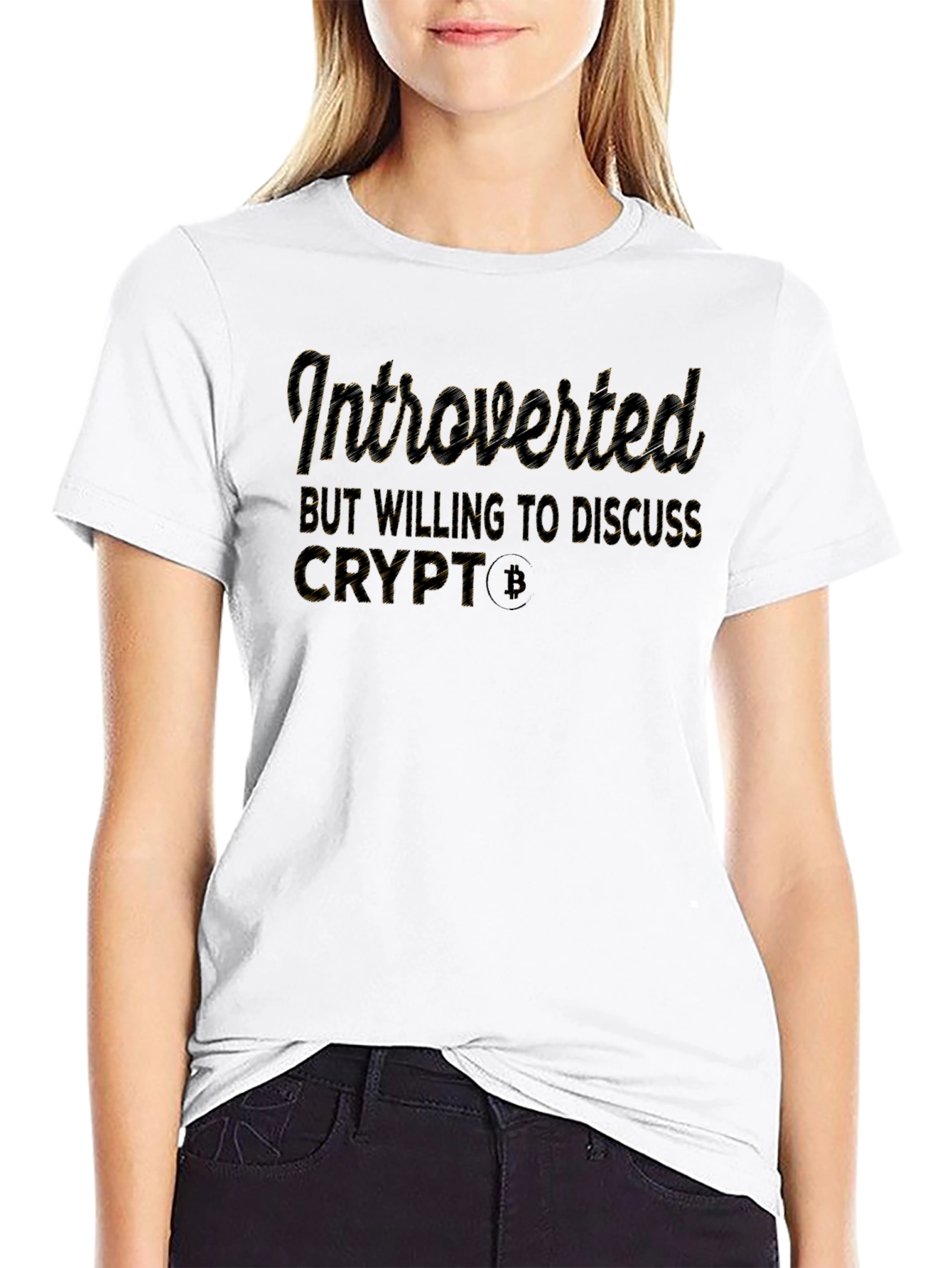 Introverted Crypto Enthusiast T-Shirt