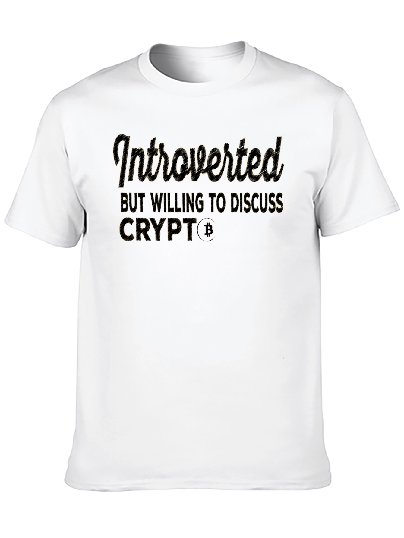 Introverted Crypto Enthusiast T-Shirt