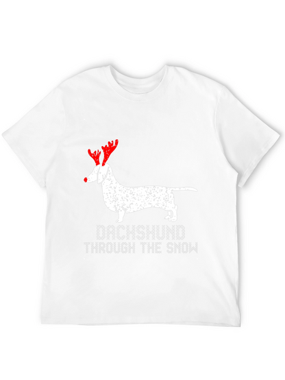Dachshund Through The Snow T-Shirt