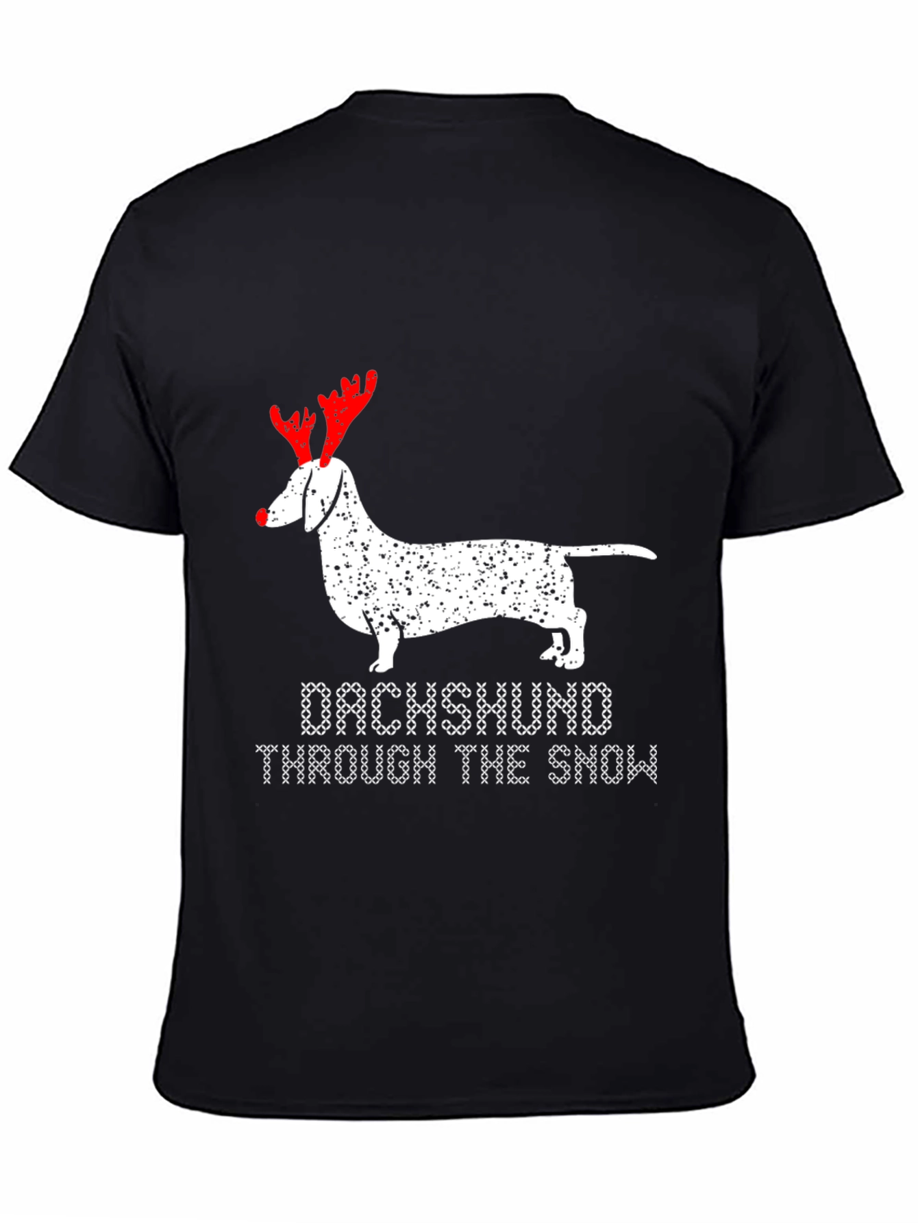 Dachshund Through The Snow T-Shirt