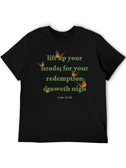 Luke 21:28 Graphic Tee - Redemption is Near