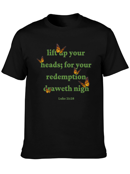 Luke 21:28 Graphic Tee - Redemption is Near