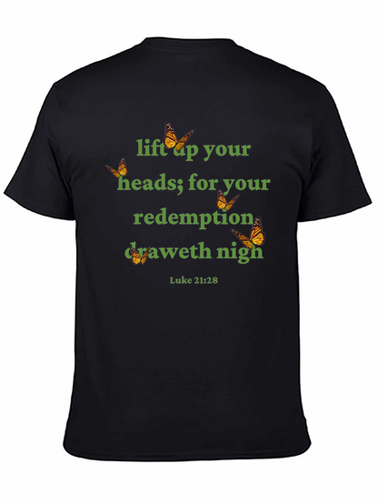 Luke 21:28 Graphic Tee - Redemption is Near