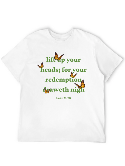 Luke 21:28 Graphic Tee - Redemption is Near
