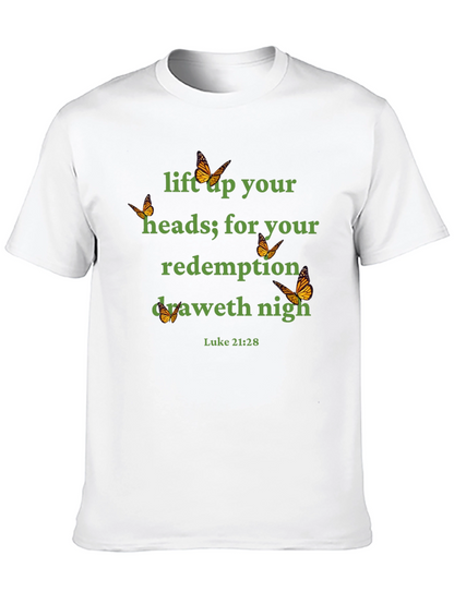 Luke 21:28 Graphic Tee - Redemption is Near