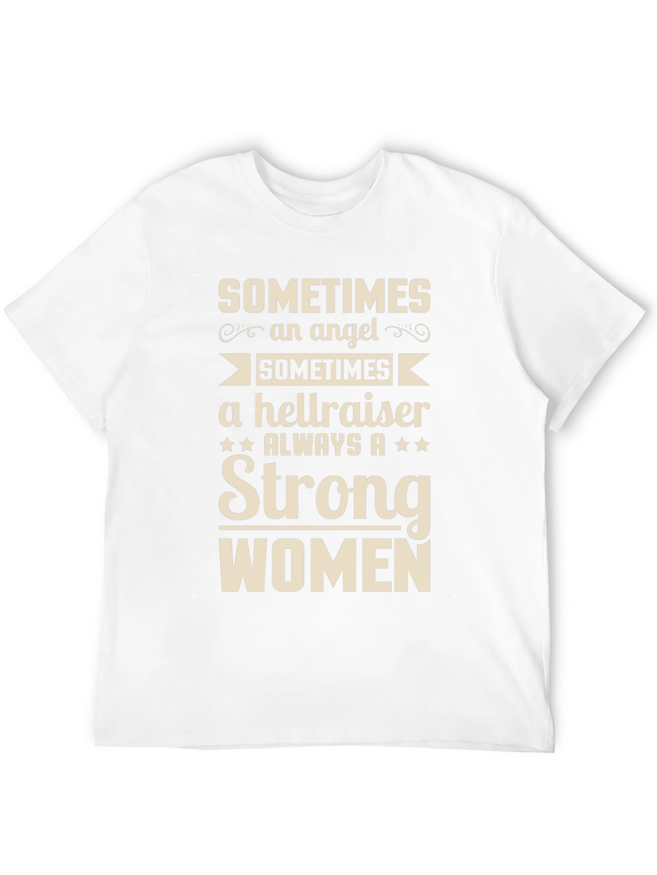 Strong Women T-Shirt - Angel Hellraiser Always Strong