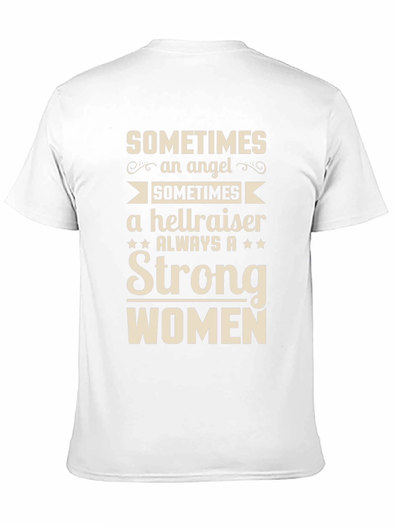 Strong Women T-Shirt - Angel Hellraiser Always Strong