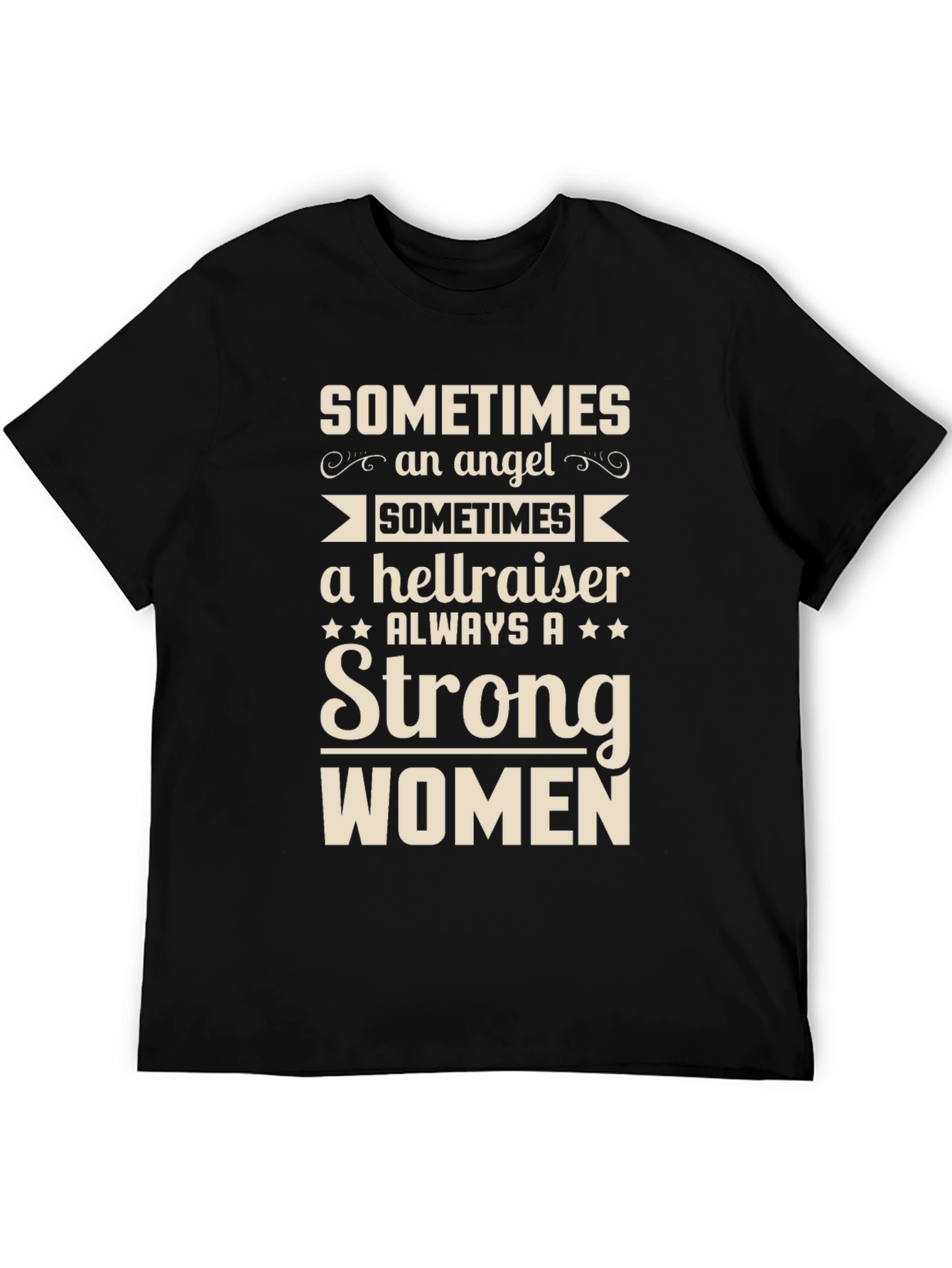 Strong Women T-Shirt - Angel Hellraiser Always Strong