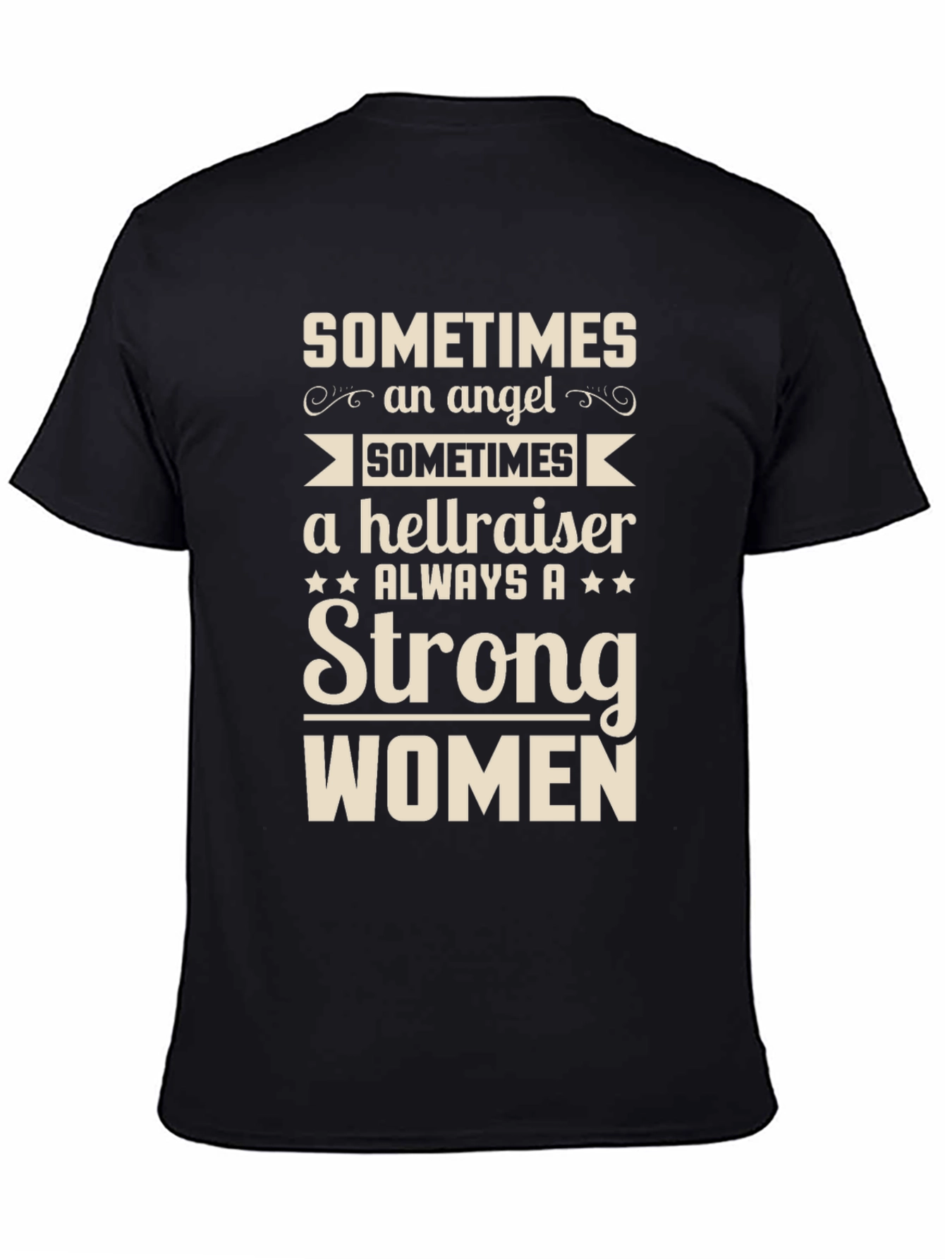 Strong Women T-Shirt - Angel Hellraiser Always Strong