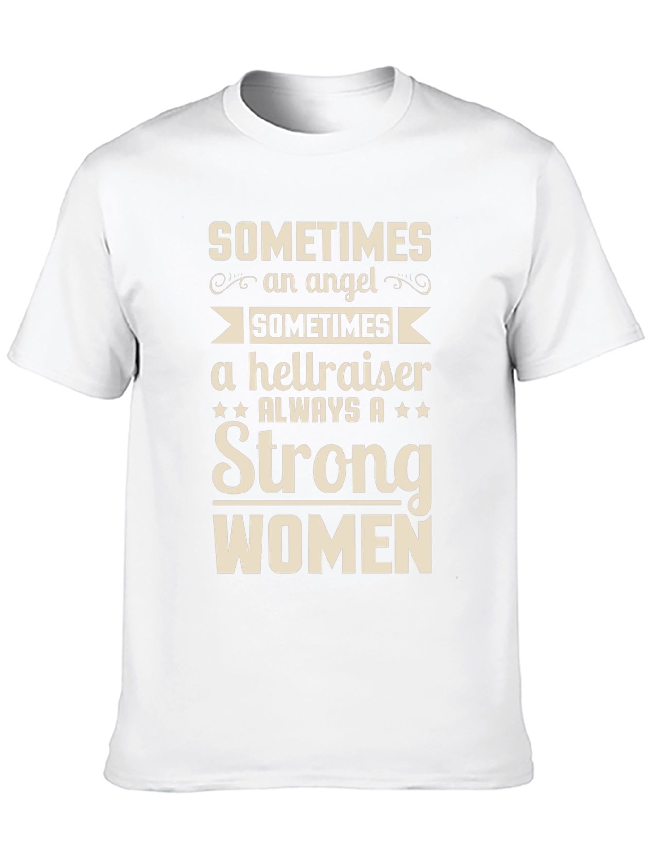 Strong Women T-Shirt - Angel Hellraiser Always Strong