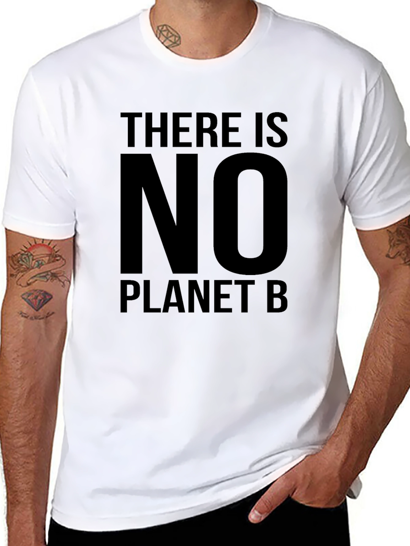 There is No Planet B Black T-Shirt