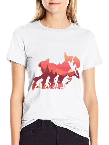 Evolution Climbing T-Shirt - Black Graphic Tee