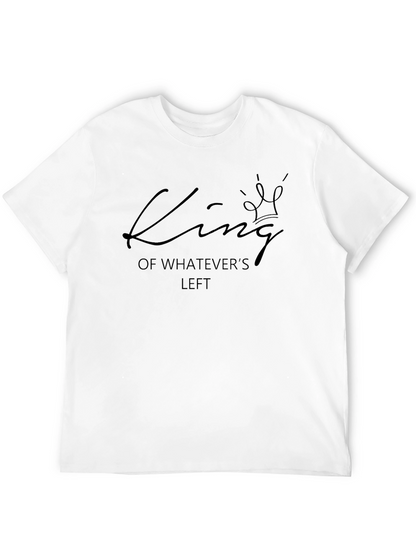 King of Whatevers Left Graphic Tee - Black