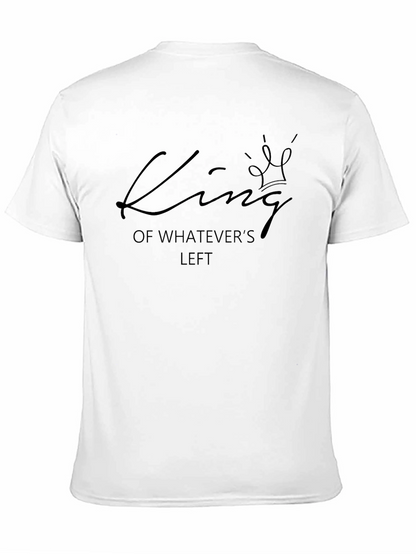 King of Whatevers Left Graphic Tee - Black