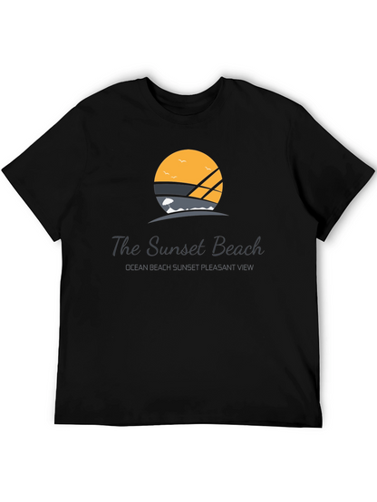 Sunset Beach Graphic T-Shirt