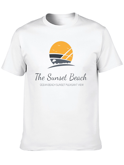 Sunset Beach Graphic T-Shirt