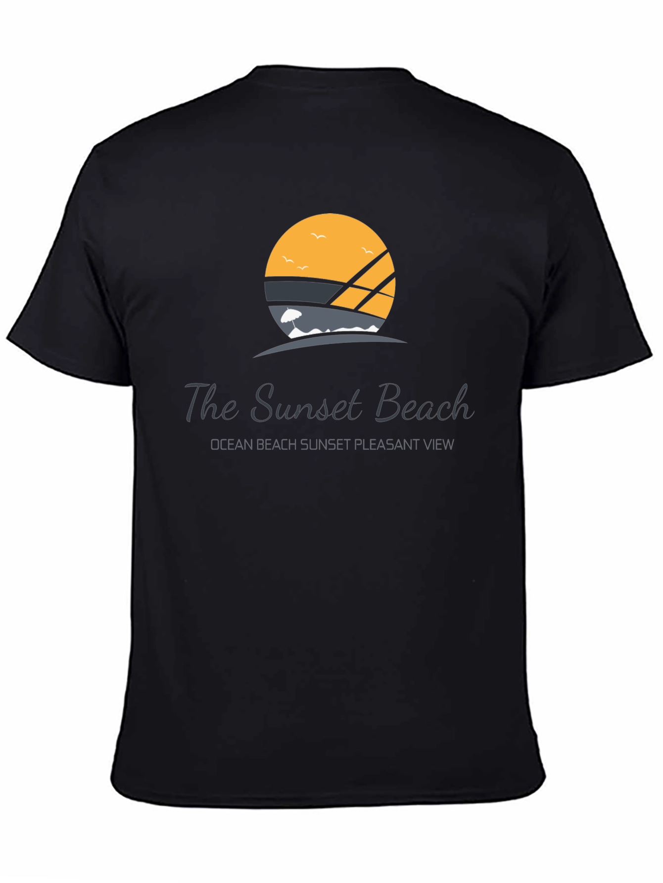 Sunset Beach Graphic T-Shirt