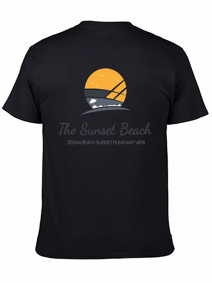 Sunset Beach Graphic T-Shirt
