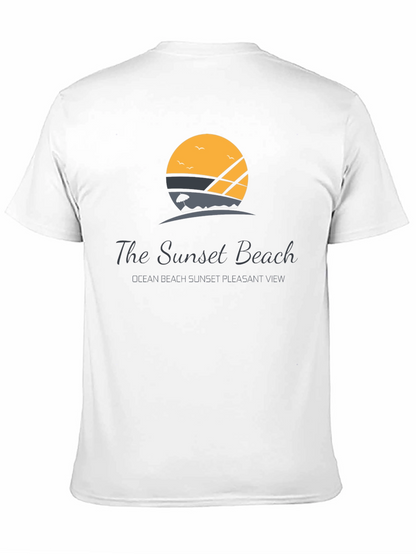 Sunset Beach Graphic T-Shirt
