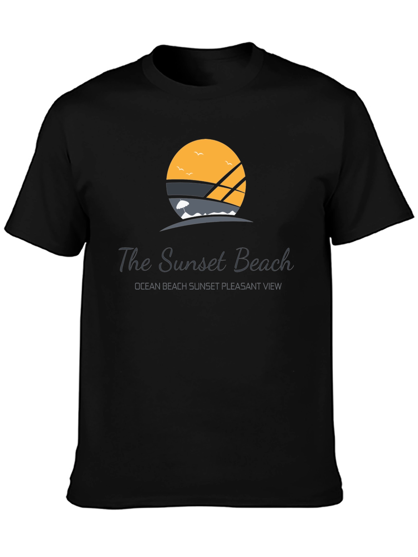 Sunset Beach Graphic T-Shirt