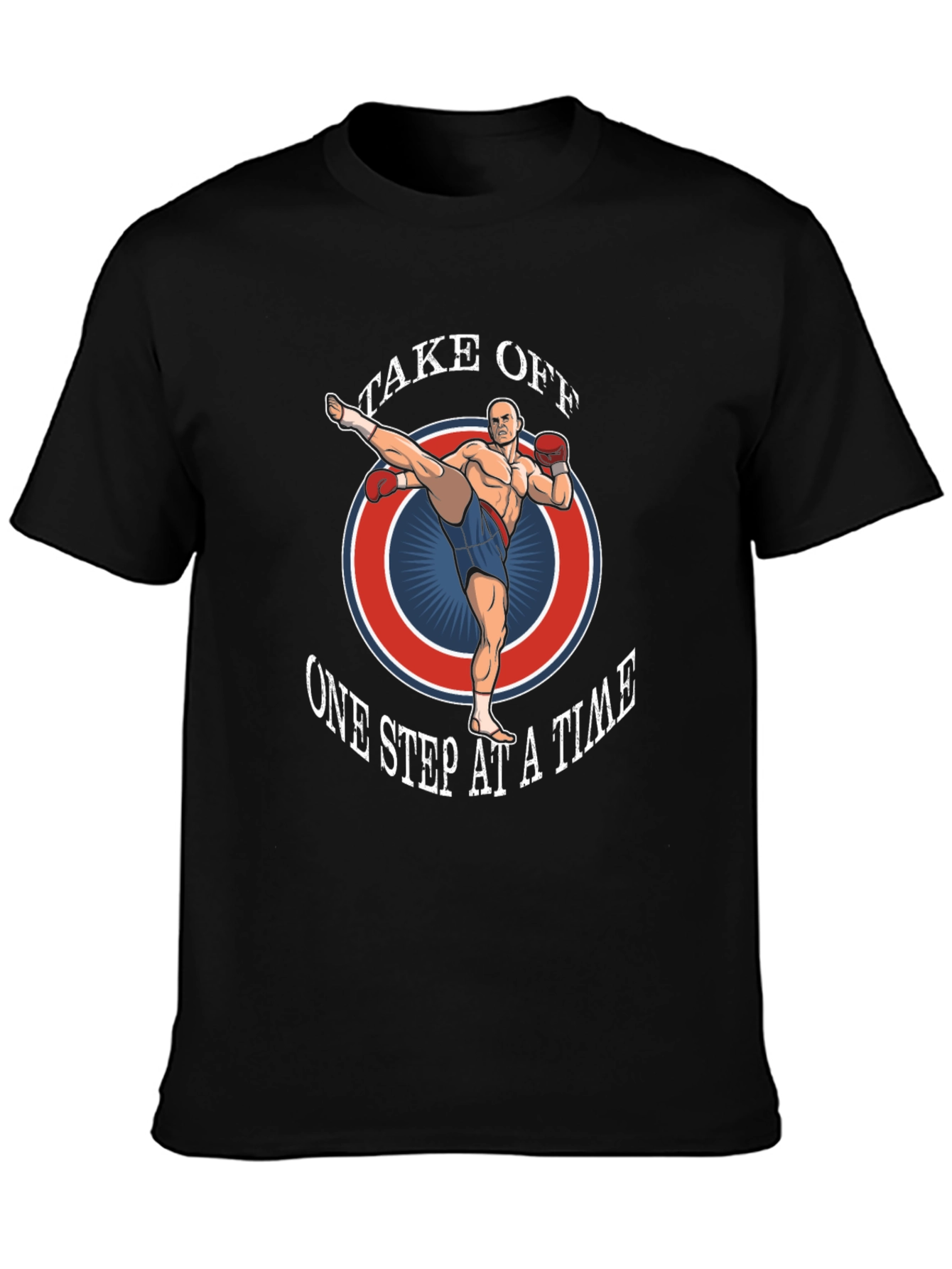Take Off One Step At A Time Graphic Tee